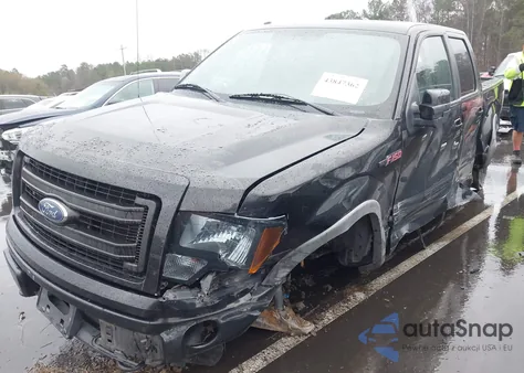2013 Ford F-150 Fx4 из США, поврежденный, VIN 1FTFW1EF0DKE74911
